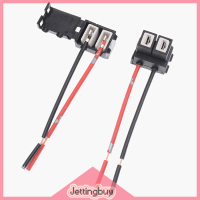 【Jettingbuy】 Flash Sale คุณภาพสูง H7 Connector Auto Car bulb Sockets ตัวเชื่อมต่อหลอดไฟรถยนต์ halogen bulb SOCKET Power Adapter Plug Connector สายไฟ Harness