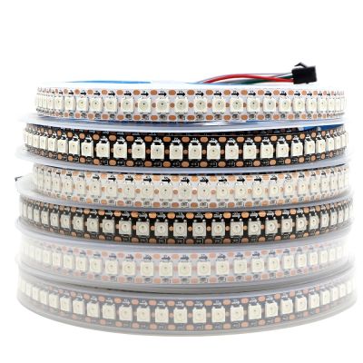 CW WS2812BPixelStrip Light; 50cm 1m WS2812 IC;144 Pixels/Leds/m;IP30/IP65/IP67DC5V Individually Addressable Lamp Tape