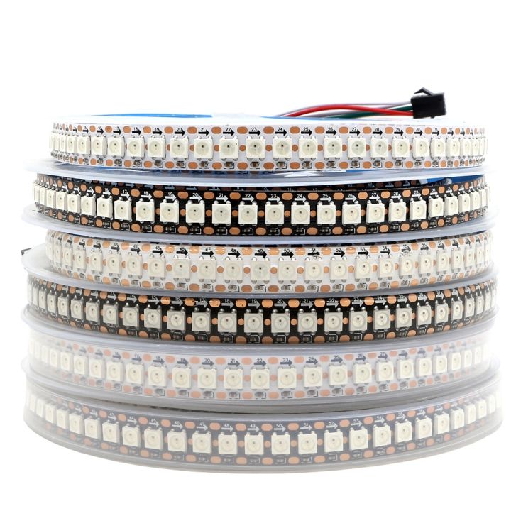 cw-ws2812bpixelstrip-light-50cm-1m-ws2812-ic-144-pixels-leds-m-ip30-ip65-ip67dc5v-individually-addressable-lamp-tape