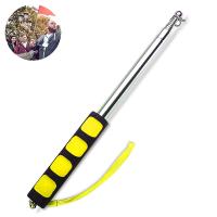 200cm stainless steel portable telescopic social distance stick pointer