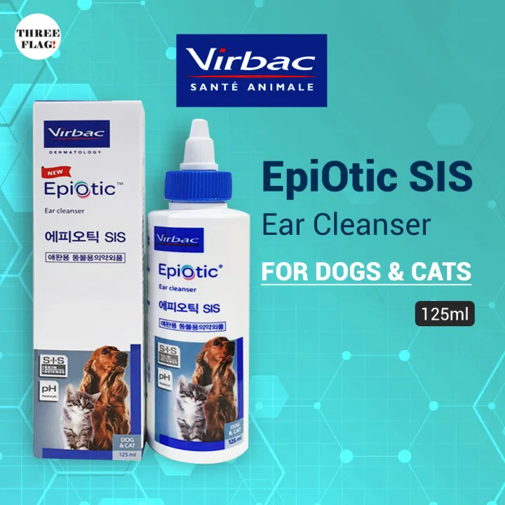 Virbac EpiOtic SIS Ear Cleaner For Dogs & Cats 125ml Lazada PH