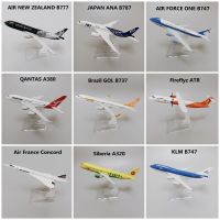 Lufthansa Russian France Chile KLM Brazil Spain British USA ERJ145 A340 A350 B737 B747 B787 Plane Model Airplane Aircraft 16cm