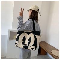 2021 mouse boy girl High capacity shoulder bag women canves shopping bag cartoon shoulder bag lady handbag tote