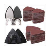 Oscillating Tool Detail Sanding Pads Kit Metal Sanding Pads Sanding Pads Grit Fit for Finishing Wood Sanding Plaster