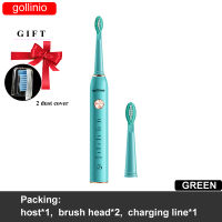 gollinio brand Toothbrush electric usb fast charging GL41H Adult Timer electric Teeth Brush case Rechargeable head High quality