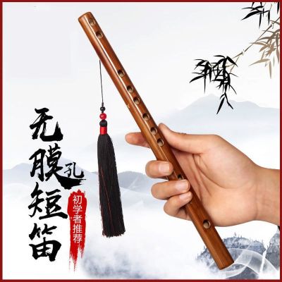 Mini piccolo film hole entry bamboo flute students beginners children female adult instruments with small flute