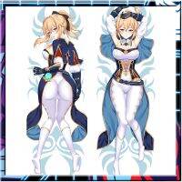 Genshin Impact Dakimakura เกมตัวละคร Jean Gunnhildr คอสเพลย์ปลอกหมอนกอดทั้งตัว Otaku ของขวัญ