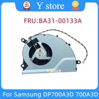 ร้าน Y ตามค่าเริ่มต้นเหมาะสำหรับ Samsung DP700A3D 700A3D DP700A7D X01US K01BE CPU พัดลมทำความเย็น BA31-00133A Gratis Ongkir ลวด4เส้น