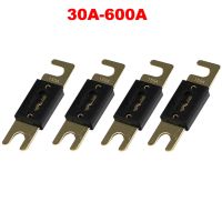 【YF】✾☃  180A 200A 250A 275A 300A 350A 400A 425A 500A 600A Gold Plated Bolt-on Audio Stereo Car Truck Fusible Fuse