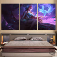 No Frame 53 Piece Video Game Poster Canvas Oil Painting Floryn MLBB Mobile Legends for Home Decor Game Art Gift