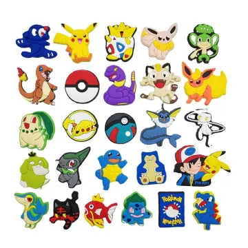  Crocs Jibbitz Icon Pack Shoe Charms  Jibbitz for Crocs,  Elevated Pokemon, Small : Clothing, Shoes & Jewelry