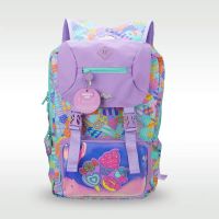 ?? Smiggle Childrens Schoolbag Girls Dazzling Color Ice Cream 8-14 Years (ขนาด 18 นิ้ว)