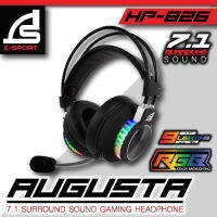 SIGNO E-Sport 7.1 Surround Sound Gaming Headphone รุ่น AUSUSTA HP-826 (Black)  ( หูฟัง เกมส์มิ่ง )