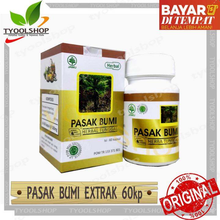 Pasak Bumi Kapsul Ekstrak Obat Herbal Pria Hiu 60 Kapsul Lazada