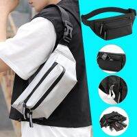 ☃□☂ Waterproof Man Running Waist Bag Fashion Chest Pack Outdoor Sports Crossbody Bag Casual Travel Male Bum Belt Bag