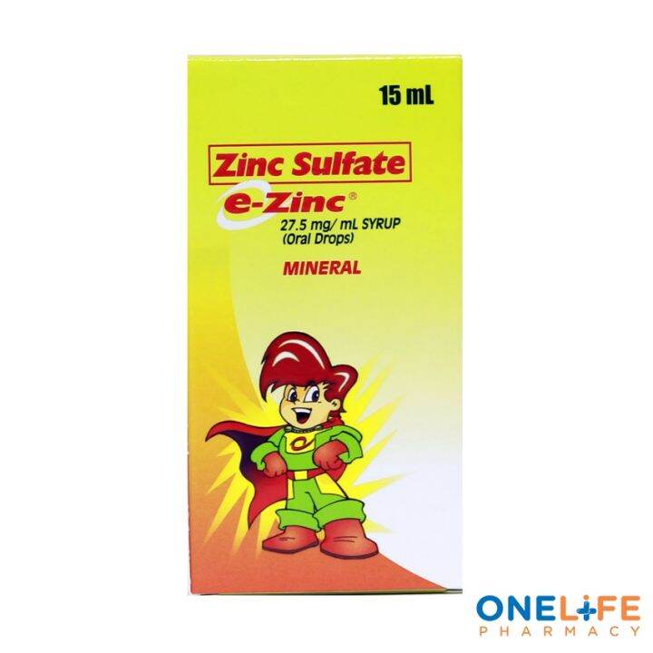 EZinc 27.5mg 15ml Drops for Babies Lazada PH