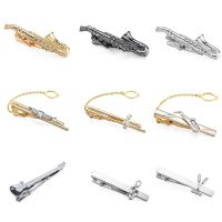 High quality men 39;s shirt necktie clip brand new fashion symbol necktie / Sax / Violin tie clip