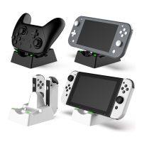 ZZOOI Charger Dock Stand for Nintendo Switch NS/Switch OLED/Switch Lite Game Console Type-C Port for Switch Pro/Joy-Con Controller Gam