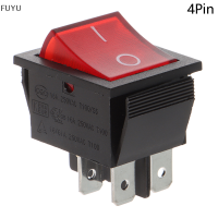 FUYU RK1-01สวิตช์เปิด-ปิด250V 4Pin สวิตช์เรือ KCD4-201n 6Pin 16A