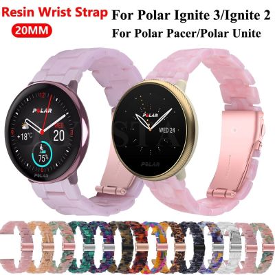 ◈✺ Hot 20mm No Gaps Wriastband For Polar Pacer/Ignite 3/2/Unite Sport Resin Bracelet For COROS APEX 42mm APEX 2 PACE 2 Strap Correa