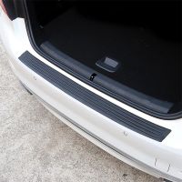 ✴◆ Universal 104cm 90cm Car Trunk Door Sill Plate Protector Rear Bumper Guard Rubber Mouldings Pad Trim Cover Strip Car Styling