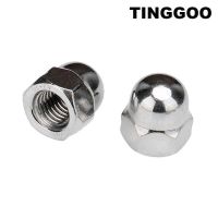 6 -32 8 -32 10 -24 32 1/4-20 5/16-18 3/8-16 7/16-14 1/2-13UNC 304 Stainless Steel Decorative Cover Semicircle Dome Cap Acorn Nut