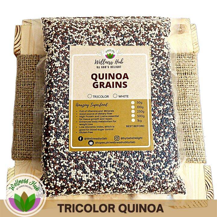 Organic Tricolor Quinoa (500 grams & 1 kilo) Lazada PH