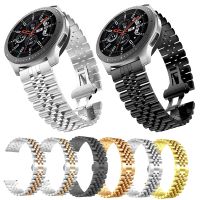 22mm 20mm Band for Samsung Galaxy Watch 3 41 45mm Gear s3 Stainless Steel Strap 46mm 42mm for Amazift GTS Metal Wrist Bracelet Straps