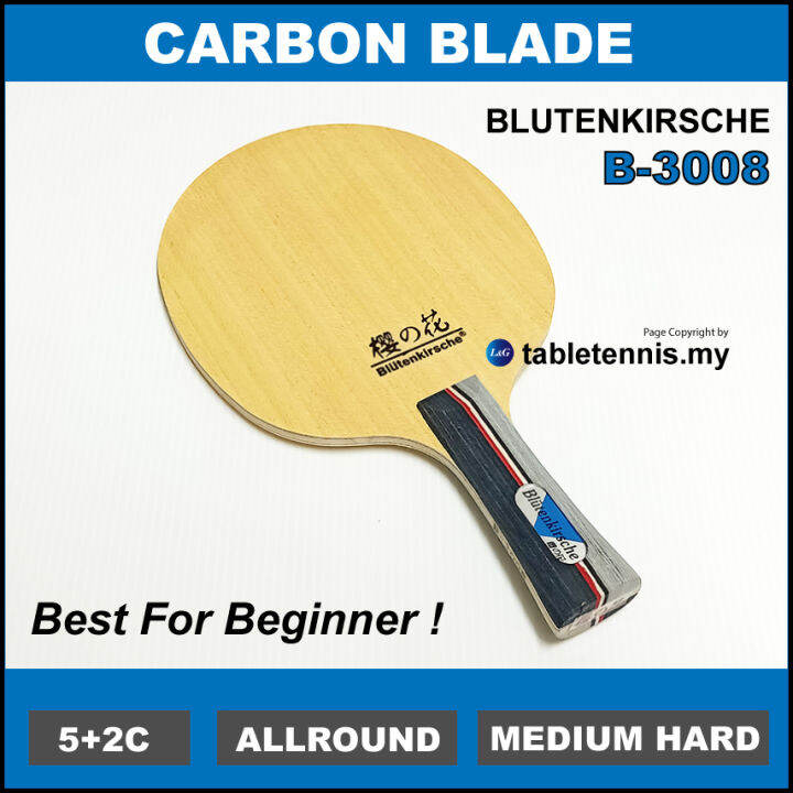 Kokutaku Blade Blutenkirsche B3008 Carbon Blade 5+2C Table Tennis Blade