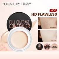 FOCALLURE คอนซีลเลอร์กันน้ำที่ปกปิดได้อย่างสมบูรณ์ครีมควบคุมความมันติดทนนานเครื่องสำอางแต่งหน้ารองพื้นน้ำหนักเบา