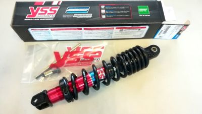 โช้ค yss DTG Plus Honda Click 110 Fino Mio Filano Fiore สูง 310 mm. Red / Black