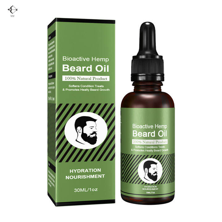 YIY Beard Care Essentials Oil Men's Beard Growth Serum Rapid Absorption