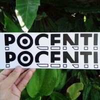 Sticker Pocenti สติกเกอร์ไดคัท ติดที่วางเท้า Lambretta หล่อ ลงตัวไปกับ แลมเบรตต้า จาก Pocenti Scooters