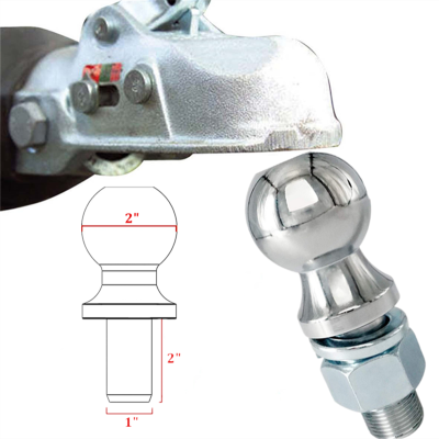 หัวบอลลากเรือ 2นิ้ว Trailer hitch ball หัวบอลรับแรงได้