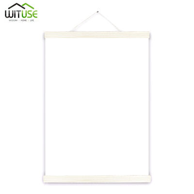 21-70 cm Painting Frame Strong Magnetic Wooden Hanger Wood Photo Frame Painting Canvas Poster Frame Canvas Frame Art Hanger