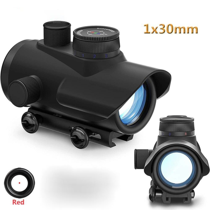 Red Dot Sight Scope Tactical Optics Red Dot Collimator Reflex Sight For ...