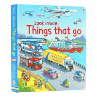 หนังสือเปิดปิด Lift-The-Flap Usborne Look Inside Things That Go เรียนรู้เรื่องต่างๆ ของยานพานะ เห็นภาพชัดเจน เข้าใจง่าย