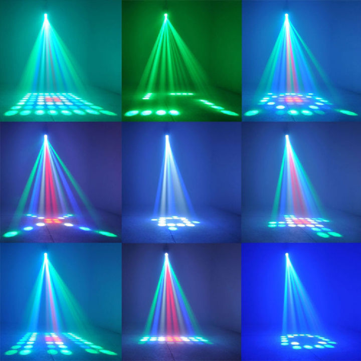 led-คู่หัวไฟดิสโก้สปอตไลท์ดีเจปาร์ตี้ไฟโปรเจคเตอร์-128-64-led-stage-effect-lighting-สำหรับความบันเทิงภายในบ้าน