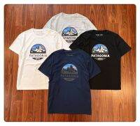 เสื้อยืดแขนสั้นผ้าฝ้ายอินทรีย์ OrganicPatagonia ฤดูร้อน38526