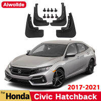 MudFlaps สำหรับ Honda Civic Hatchback Sport 10th Mud Flaps Splash Guard Mudguards ด้านหน้าด้านหลัง Fender Auto Styline รถอุปกรณ์เสริม