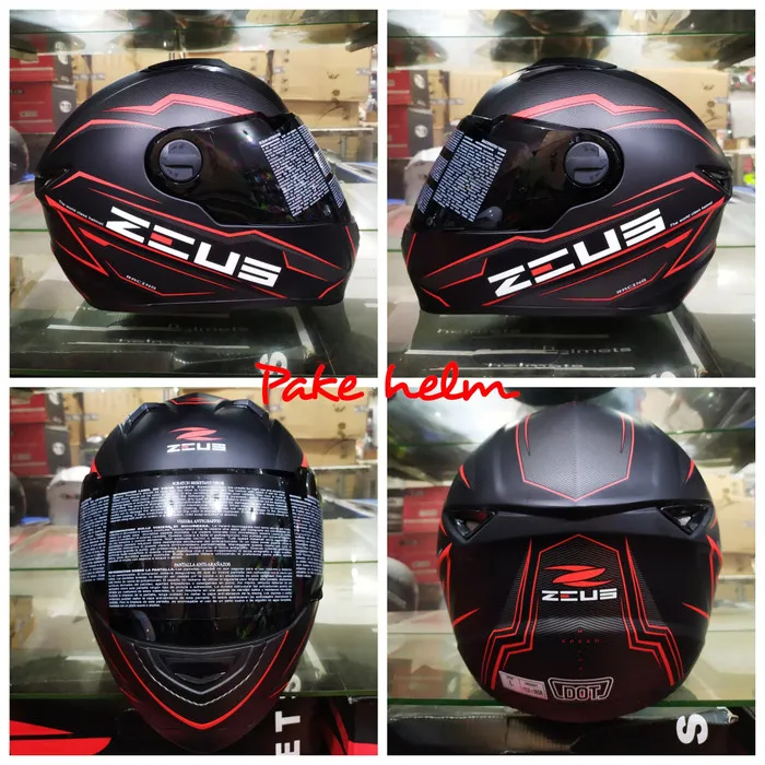 model helm zeus full face