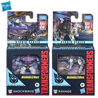 หม้อแปลง Hasbro ของแท้,ชุดสตูดิโอรูปแบบของเล่นลายคลื่นกระแทก3.75นิ้วของสะสมของขวัญใหม่มีในสต็อก