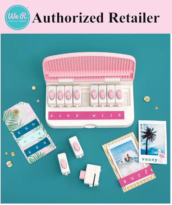 We R Memory Keepers Word Punch Board Lowercase Lazada PH