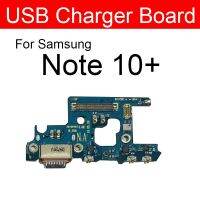 บอร์ดแจ็คชาร์จพอร์ตแบบ Usb สำหรับ Samsung Galaxy Note 10 Plus N976 N976f N976u อะไหล่แผงตัวเชื่อมสายชาร์จ Usb