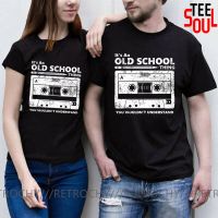 men cotton tshirt Cassette Tape Pencil Boombox Headphones Mixtape Old School Dj Deejay Tee T Shirt Retro O Neck Tee Shirt XS-4XL-5XL-6XL