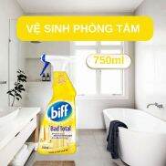 Dung dịch tẩy rửa phòng tắm Biff Bad Total 750ml đa năng