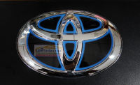 โลโก้ LOGO  toyota hybrid โตโยต้าไฮบริดจ์ 9x13ซม.ของแท้เกรด A