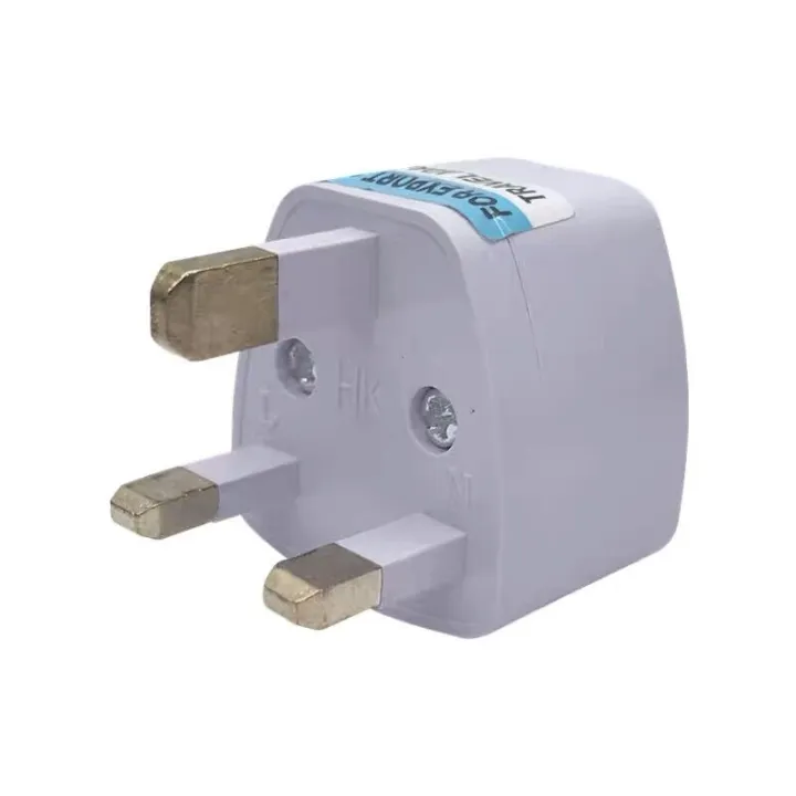 UK 3Pin Plug Travel Adaptor 3 Pin UK Plug Universal Multi Plug HK US AU