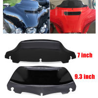 7" 9" Wave Windshield Windscreen For 2014 -  Harley Touring Street Electra Glide Ultra Limited Tri Glide FLHT FLHX FLHXS