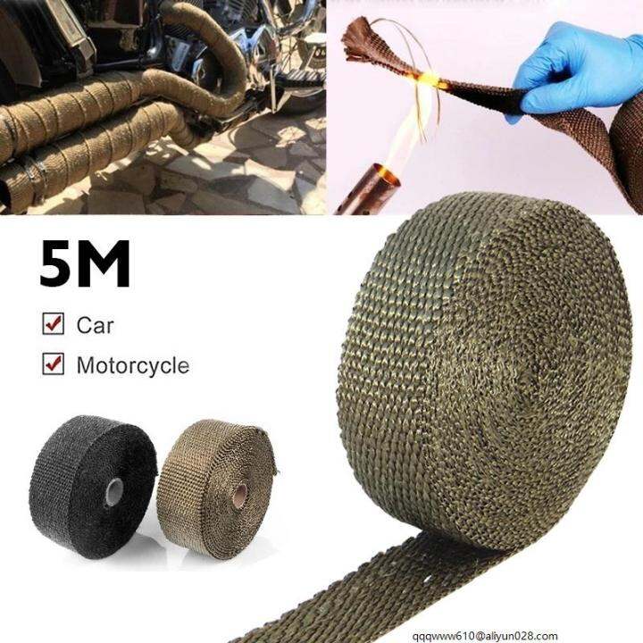Exhaust muffler for generator ♦5M5CM Motorcycle Exhaust Pipe Wrap Heat